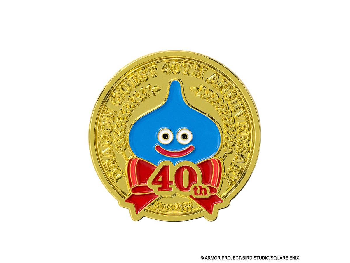 Dragon Quest 40th Anniversary Pin