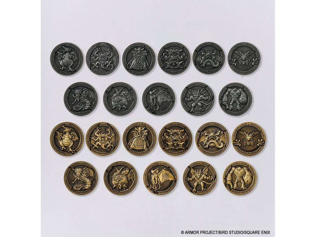 Dragon Quest: A Legendary Demon King Has Appeared! Collectible Coin: 1Box (22pcs)