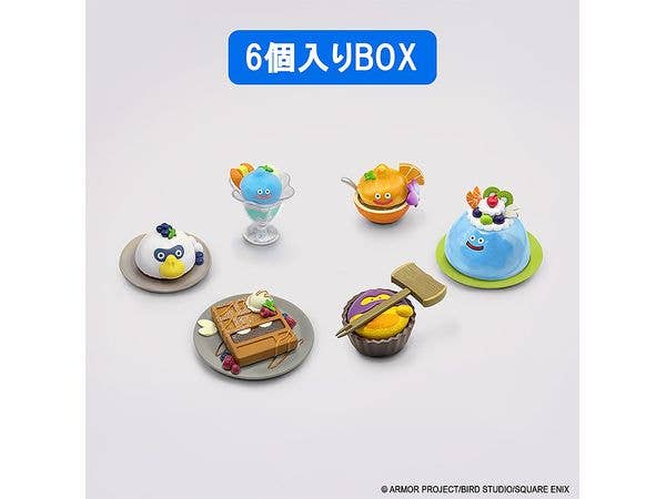 Dragon Quest: Miniature Sweets Figure Collection Slime Cafe 1Box 6pcs