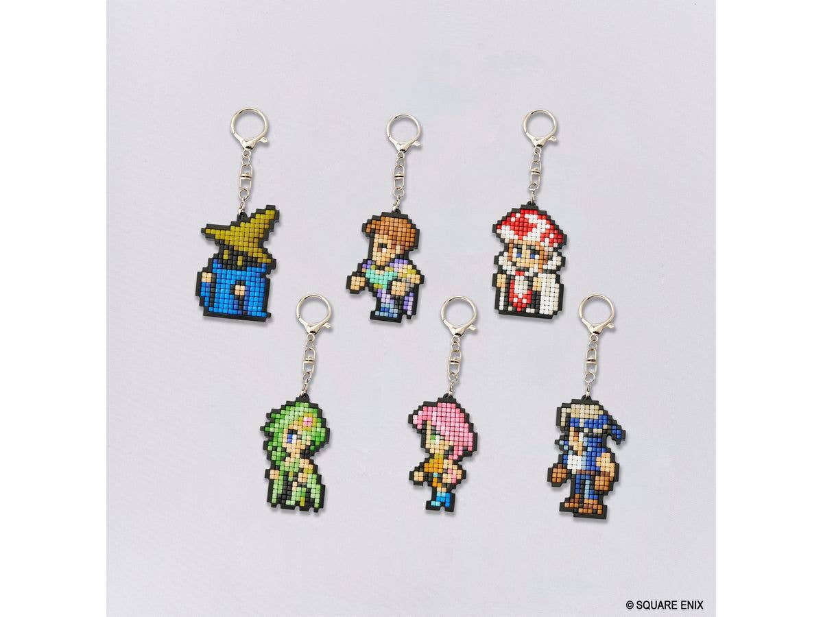 Final Fantasy Pixel Remastered Build Charm Collection Vol. 3 1 Box (6 pieces)