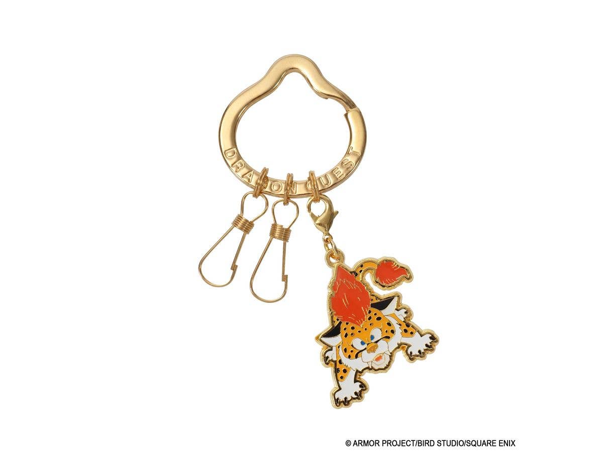 Dragon Quest: Smile Slime Metal Keyring Baby Panther