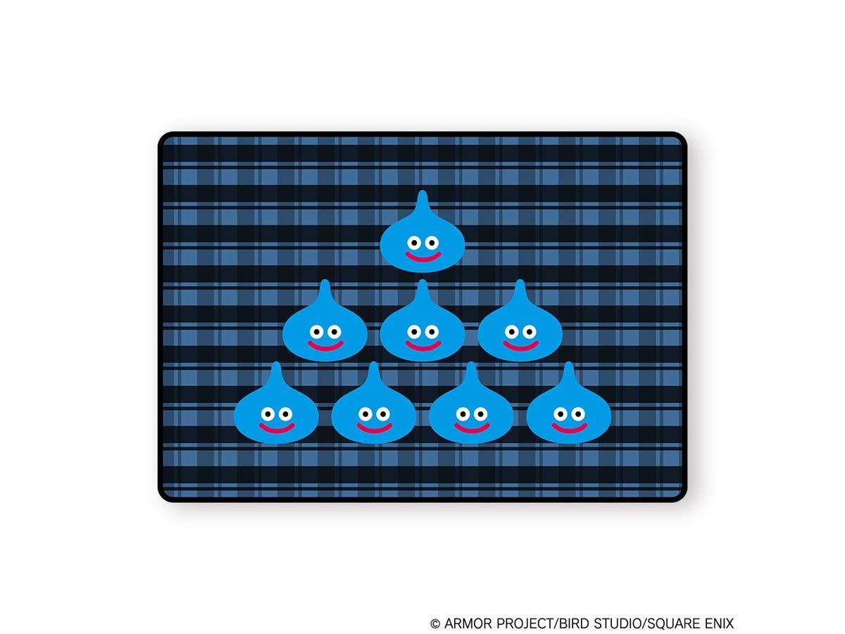 Dragon Quest Smile Slime Cushion Blanket King Slime