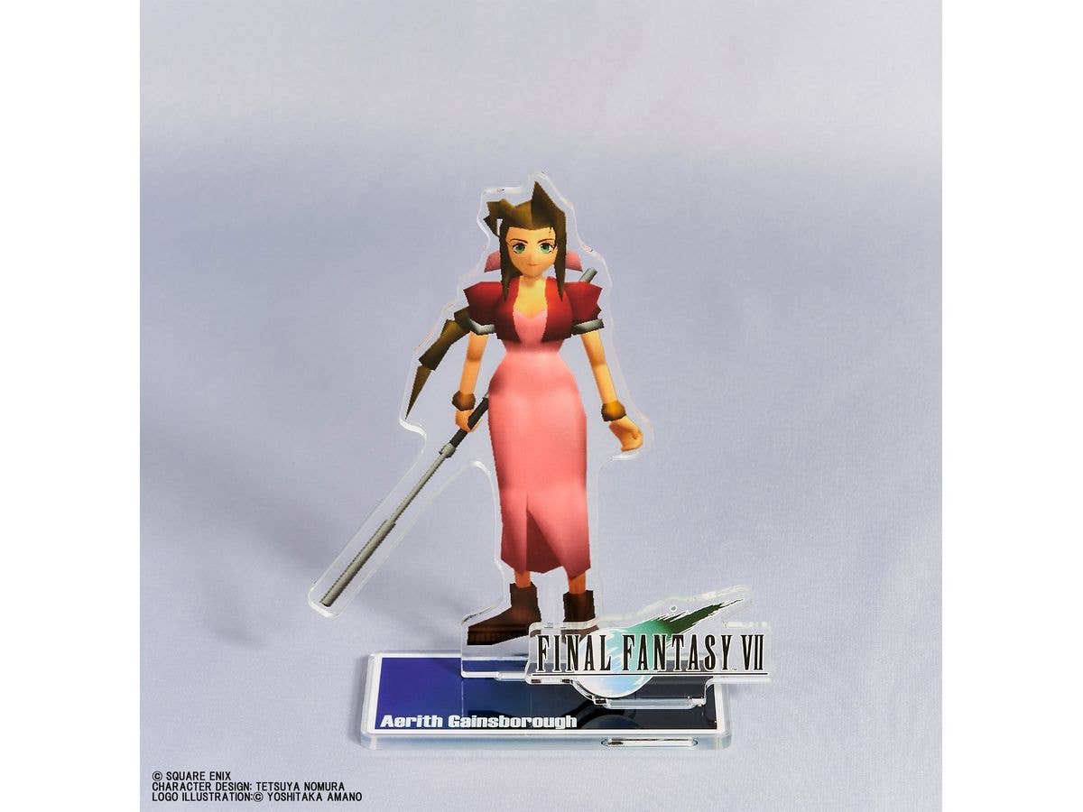 Final Fantasy VII Polygon Character Acrylic Stand: Aerith Gainsborough