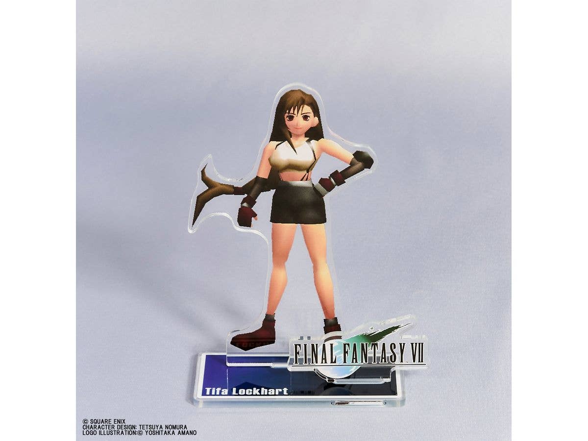 Final Fantasy VII Polygon Character Acrylic Stand: Tifa Lockhart