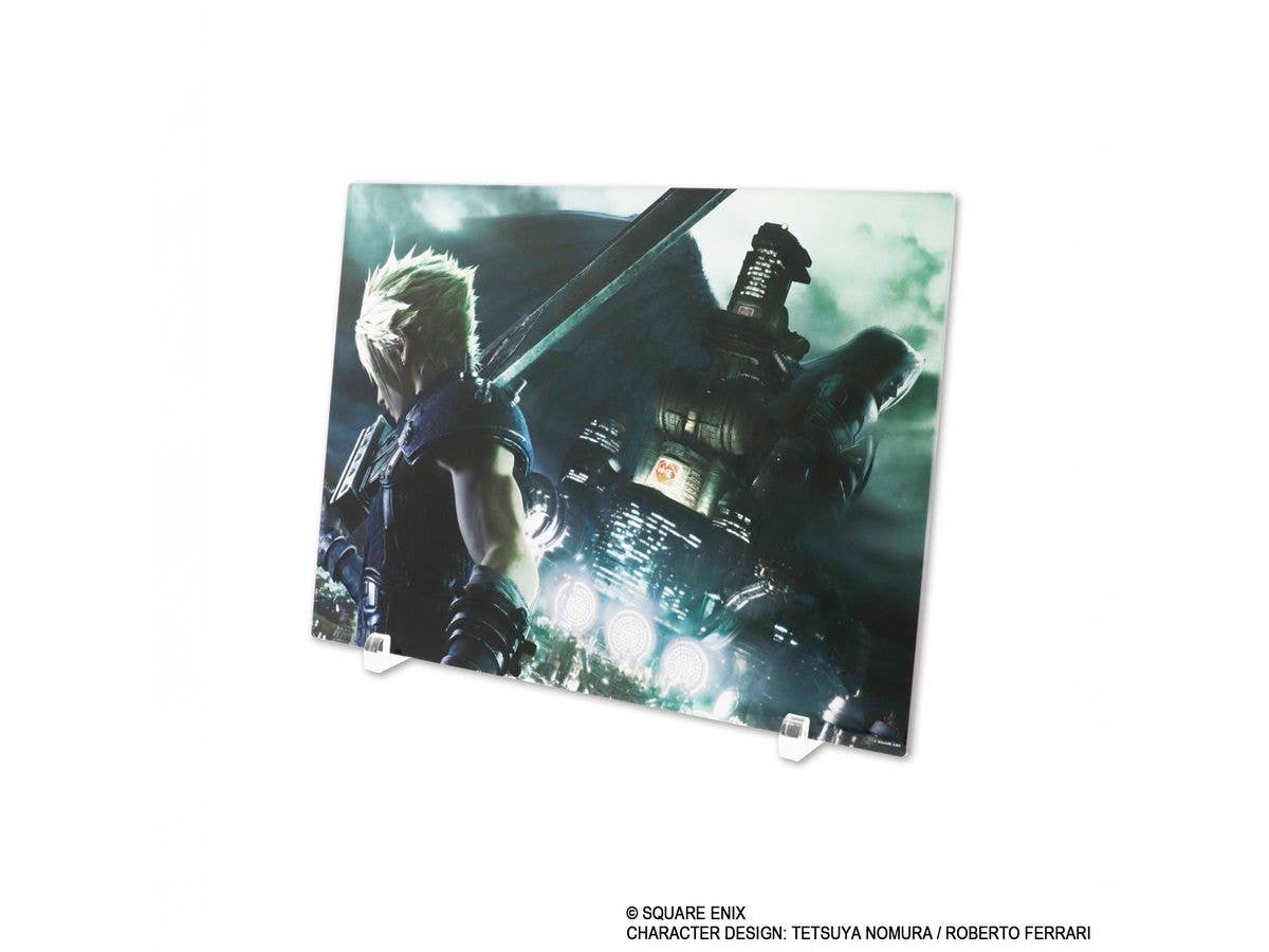 FINAL FANTASY VII REMAKE Acrylic Panel: Cloud Strife & Sephiroth