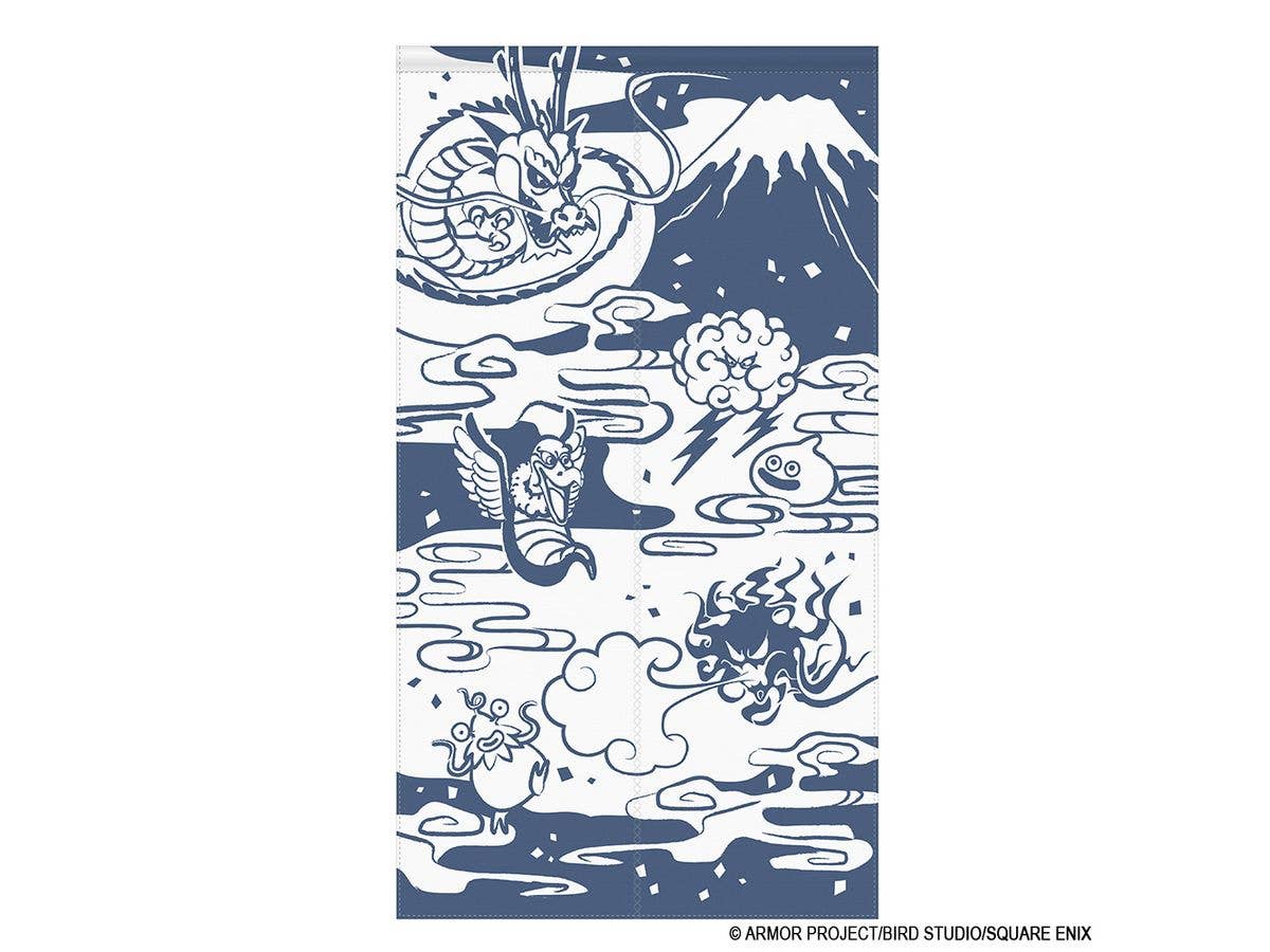 Dragon Quest: Smile Slime Japanese Series Noren (Curtain) - Sora