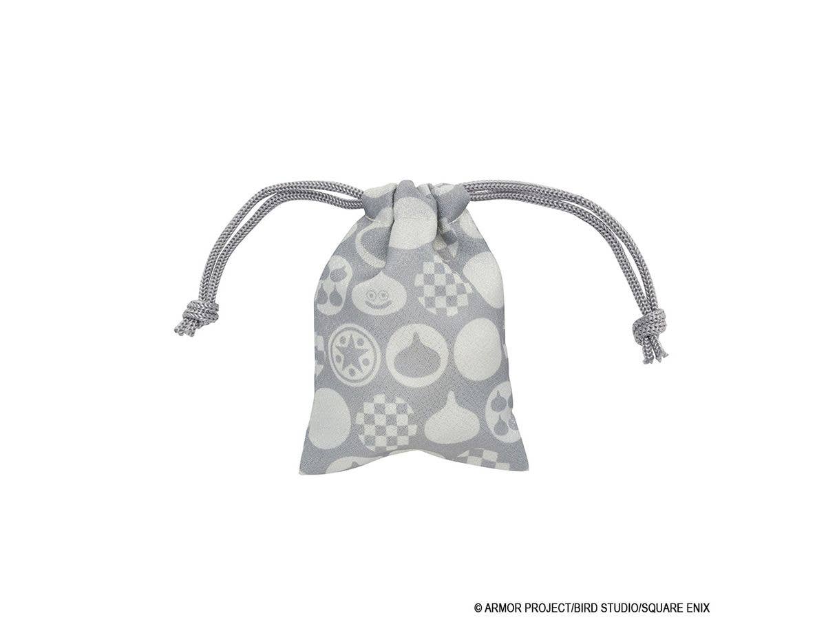 Dragon Quest: Smile Slime Japanese Series Mini Drawstring Bag (Gray)