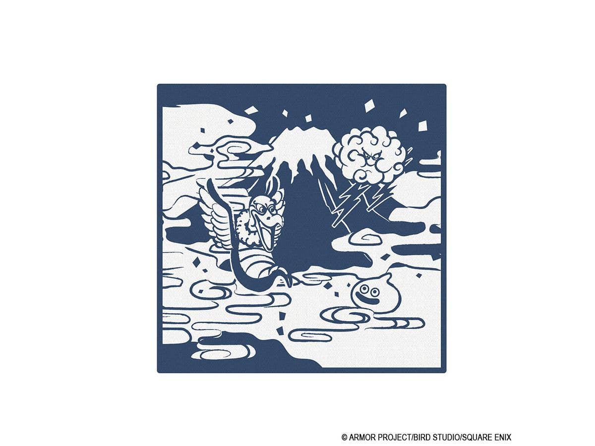 Dragon Quest: Smile Slime Japanese Series Gauze Handkerchief - Sora 02
