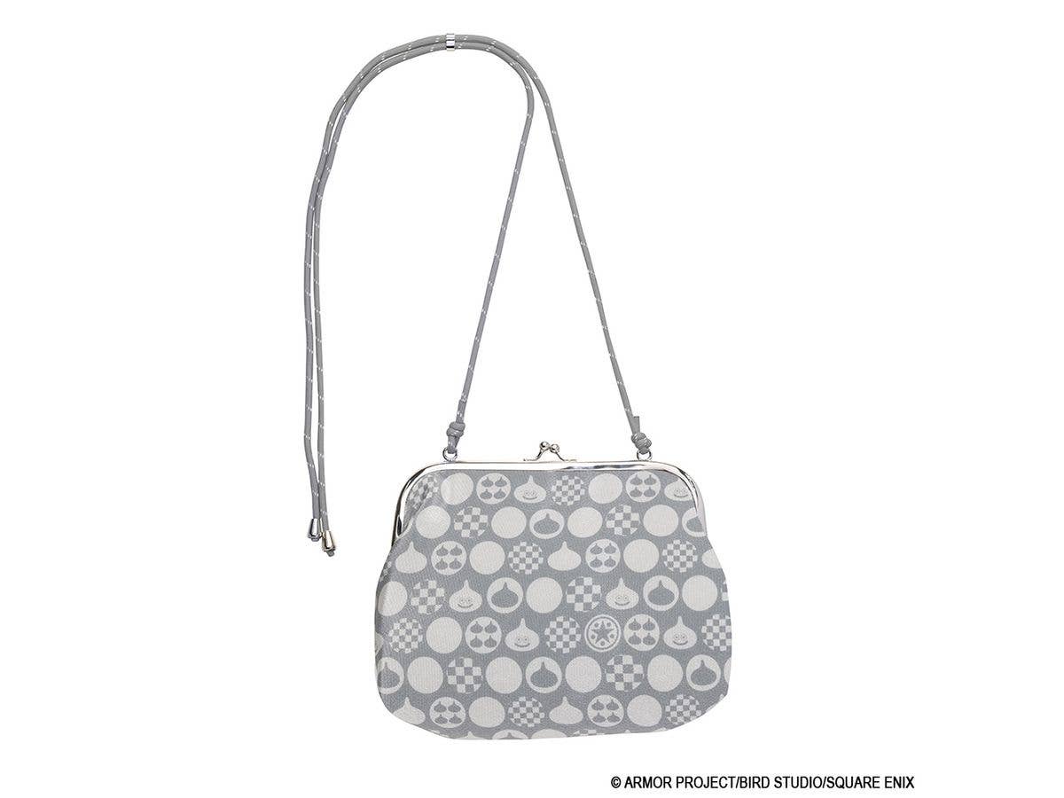 Dragon Quest: Smile Slime Japanese Series Clasp Pouch Gray