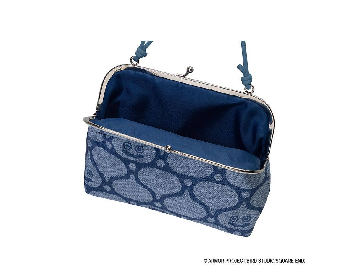 Dragon Quest: Smile Slime Japanese Series Clasp Pouch Blue