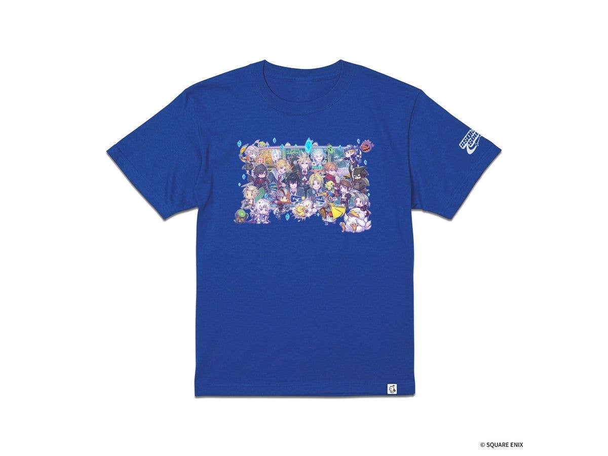 #SQkawaii Sounds -FINAL FANTASY- Vol. 2 T-shirt Blue