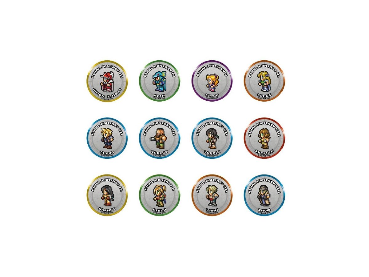 FINAL FANTASY Record Keeper Can Badge Collection vol.3 Capsule Products 1Box 12pcs