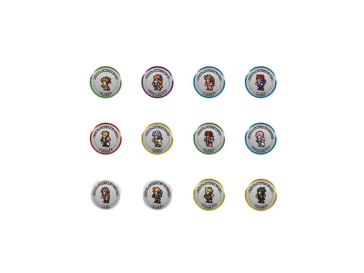 FINAL FANTASY Record Keeper Can Badge Collection vol.5 Capsule Products 1Box 12pcs