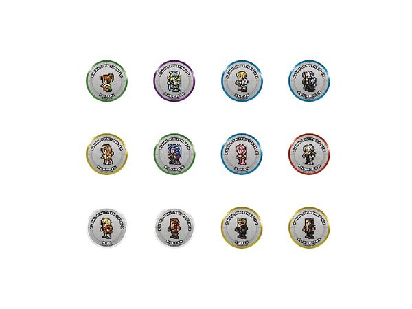 FINAL FANTASY Record Keeper Can Badge Collection vol.6 Capsule Products 1Box 12pcs