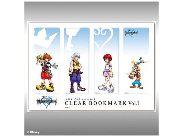 Kingdom Hearts: Clear Bookmark Vol.1