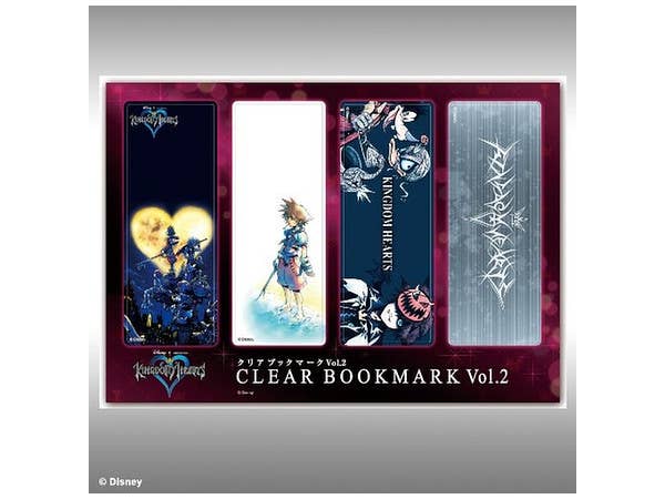 Kingdom Hearts: Clear Bookmark Vol.2
