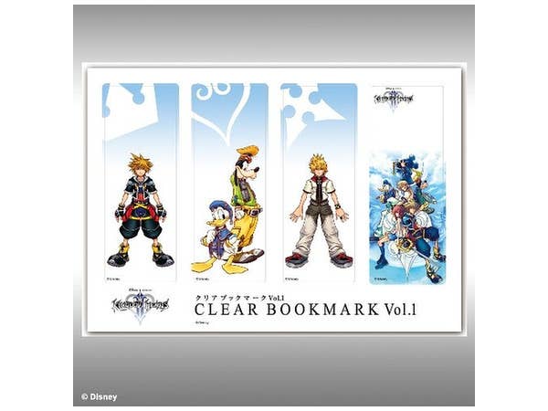 Kingdom Hearts II: Clear Bookmark Vol.1