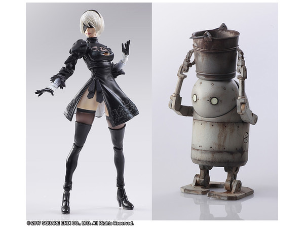 Nier: Automata Bring Arts 2B & Machine Lifeform (Set of 2)