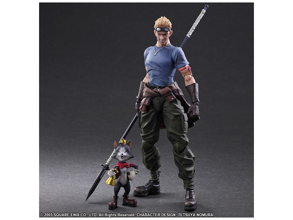 Final Fantasy VII: Advent Children Play Arts Kai: Cid Highwind & Cait Sith