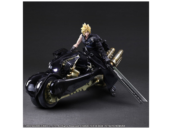 Final Fantasy VII Advent Children Play Arts Kai: Cloud & Fenrir