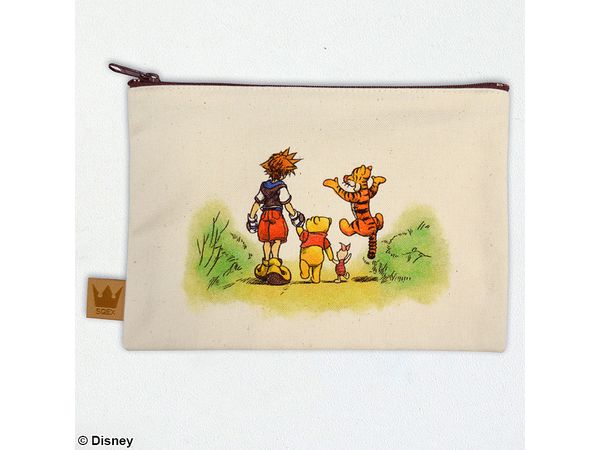 KINGDOM HEARTS / Canvas Pouch Hundred Acre Wood (Reissue)