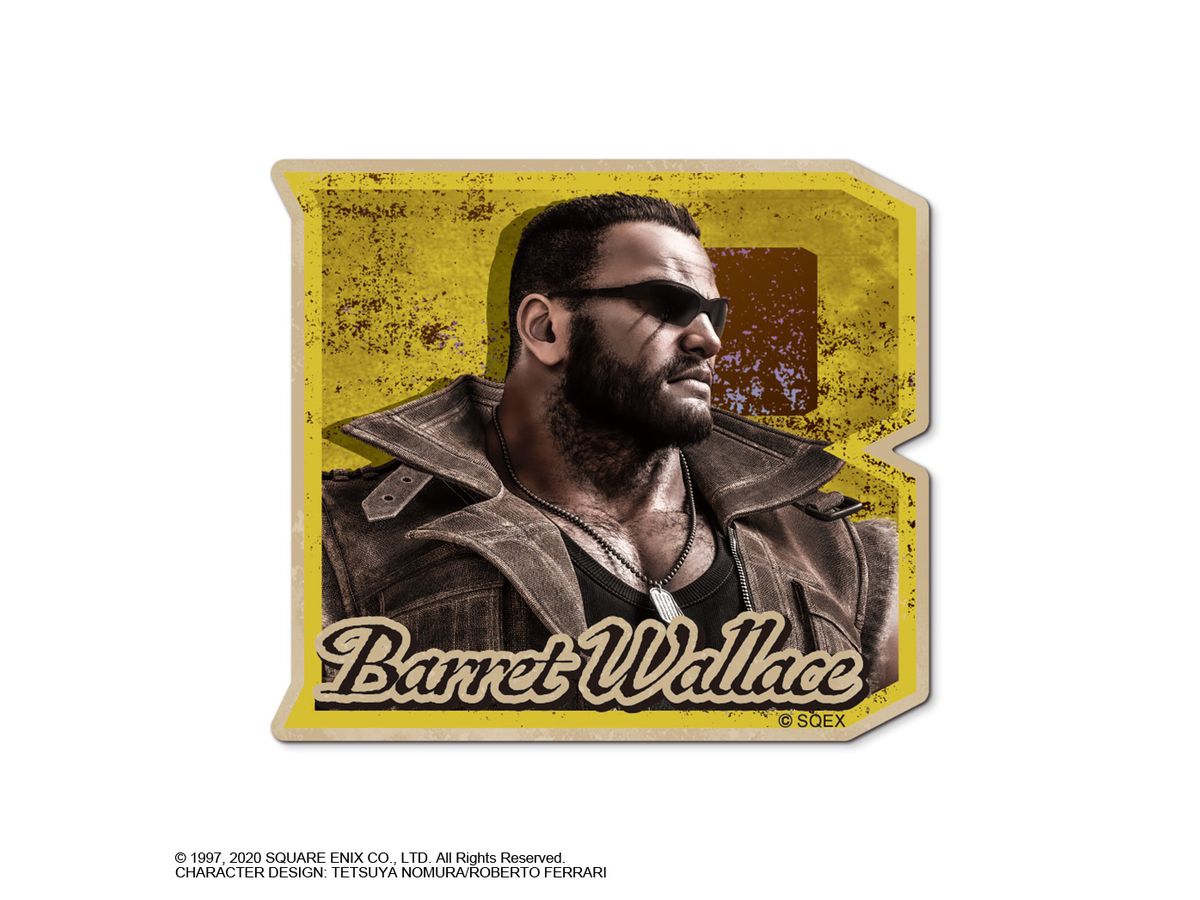 Final Fantasy VII Remake: Sticker Barret Wallace