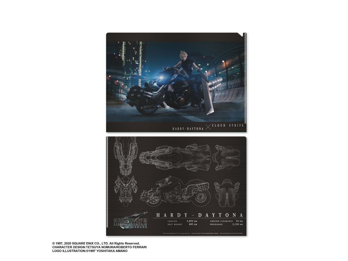 Final Fantasy VII Remake: Metallic File (Cloud Strife & Hardy-Daytona)