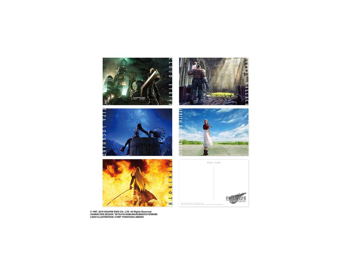 Final Fantasy VII Remake: Postcard Set (Image Art)