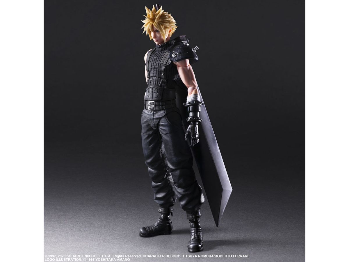Final Fantasy VII Remake Play Arts Kai Cloud Strife Version 2 (Reissue)