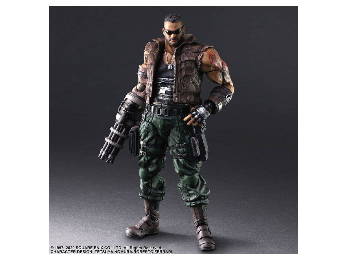 Final Fantasy VII Remake Play Arts Kai Barret Wallace Version 2