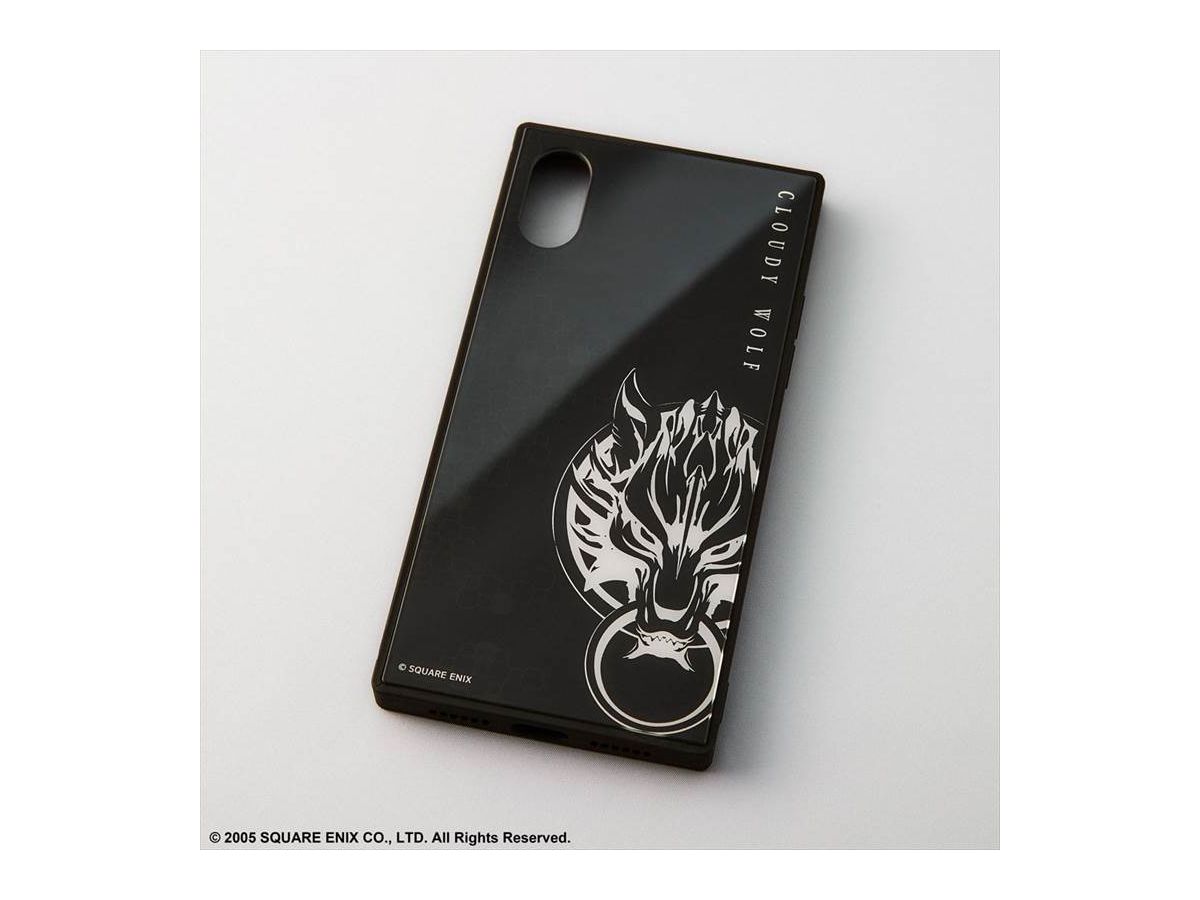 Final Fantasy VII: Advent Children: Square Smartphone Case for iPhone X/Xs Cloudy Wolf