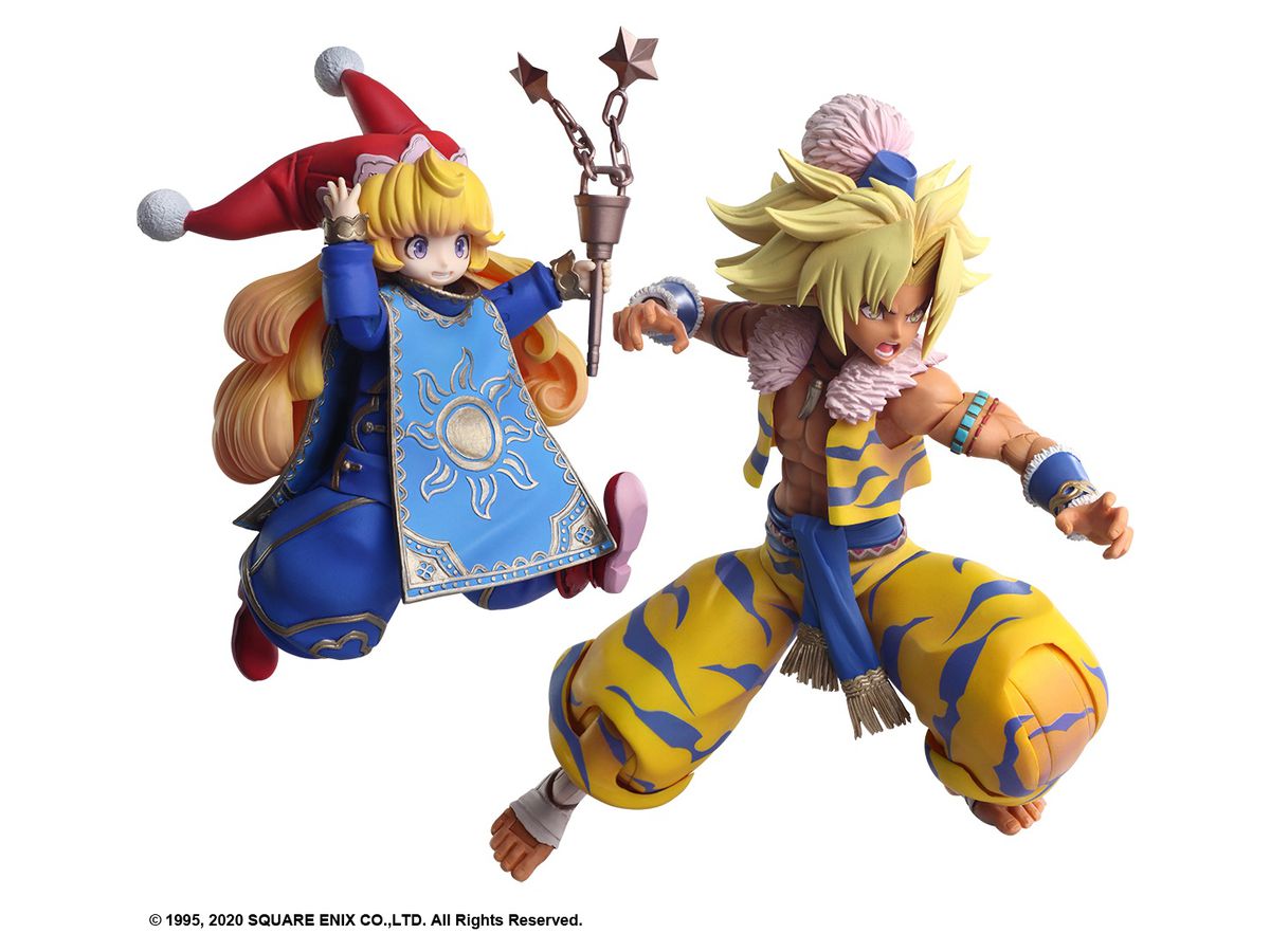 The Legend of Sacred Sword 3: Trials of Mana Bring Arts Kevin & Charlotte