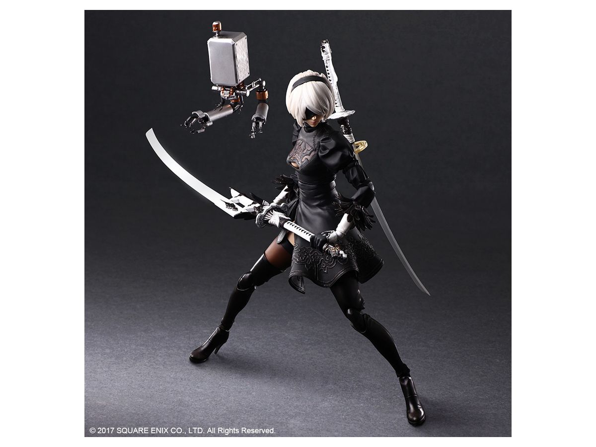 Nier: Automata PLAY ARTS Kai 2B (YoRHa No.2 Type B DX version) (Reissue)