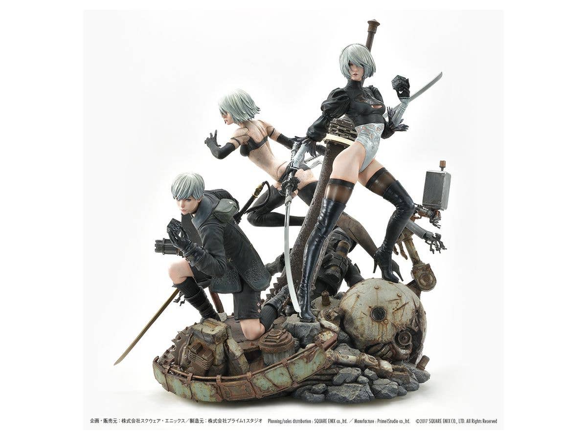 NieR:Automata: SQUARE ENIX MASTERLINE Deluxe Ver. Statue