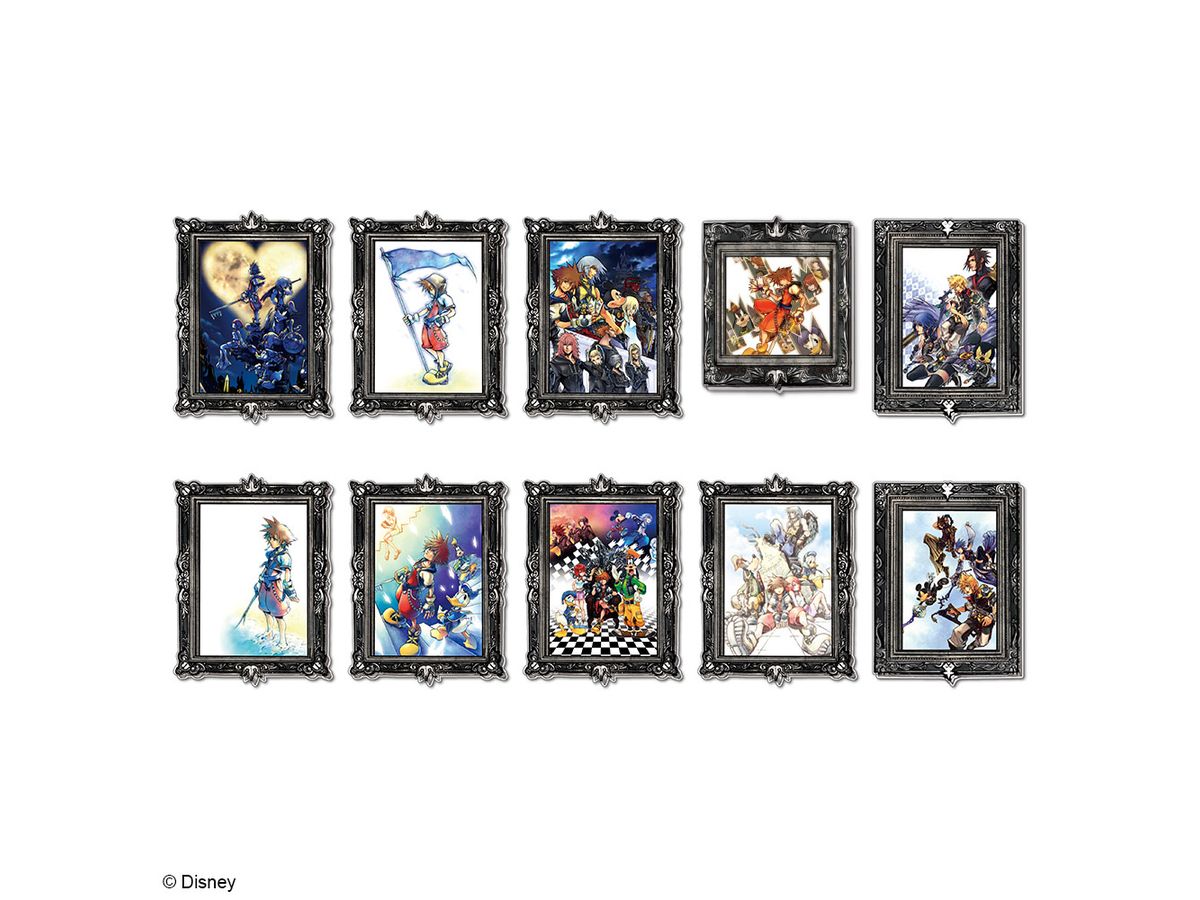 Kingdom Hearts: Acrylic Magnet Gallery Vol.1 1Box 10pcs (Reissue)