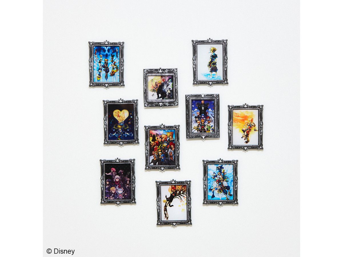 Kingdom Hearts: Acrylic Magnet Gallery Vol.2 1Box 10pcs (Reissue)