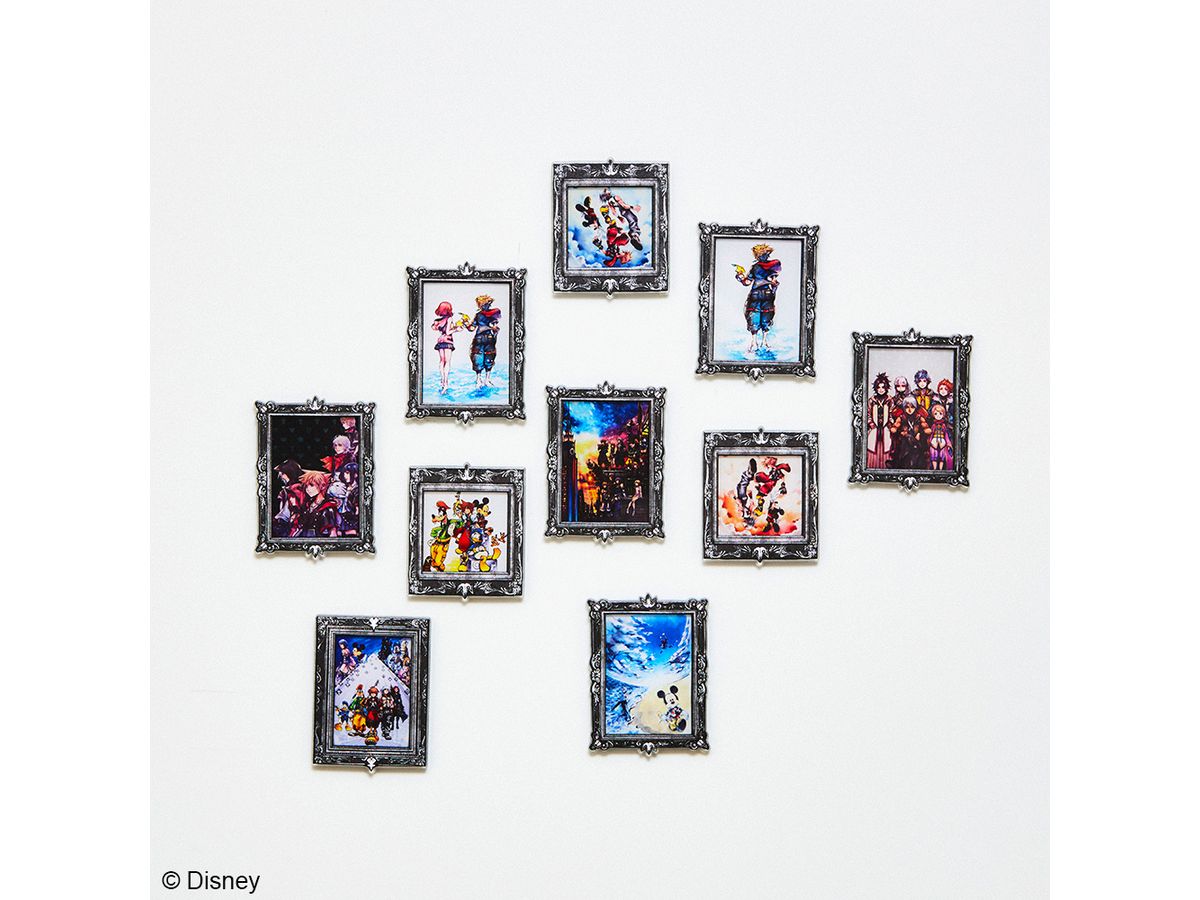 Kingdom Hearts: Acrylic Magnet Gallery Vol.3 1Box 10pcs (Reissue)