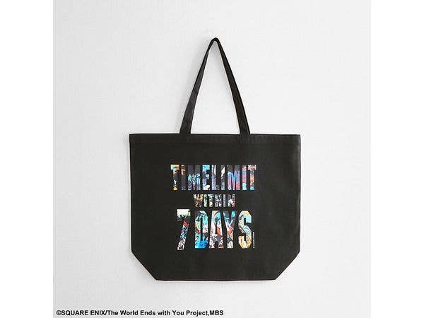 The World Ends With You The Animation Large Tote Bag