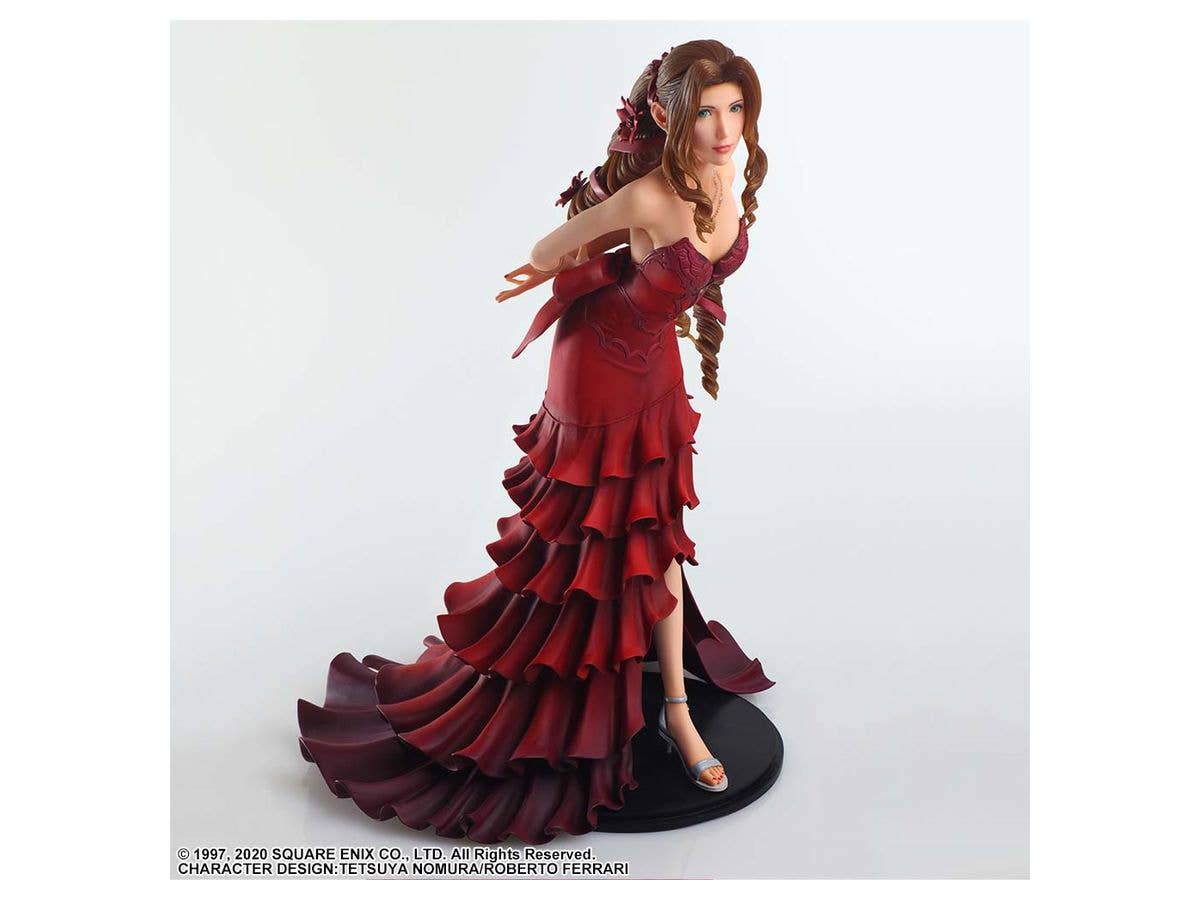 FINAL FANTASY VII Remake Static Arts Aerith Gainsborough Dress Ver.
