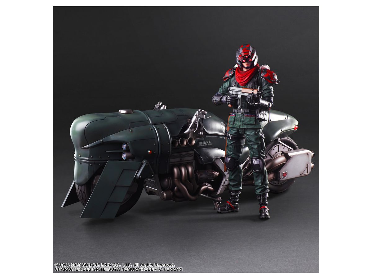 Final Fantasy VII Remake PLAY ARTS Kai Advanced Bike Guard & Bike Set