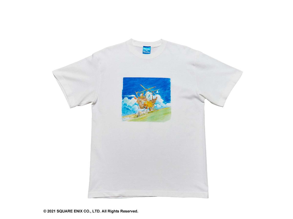 Final Fantasy Picture Book Chocobo and the Flying Ship T-shirt