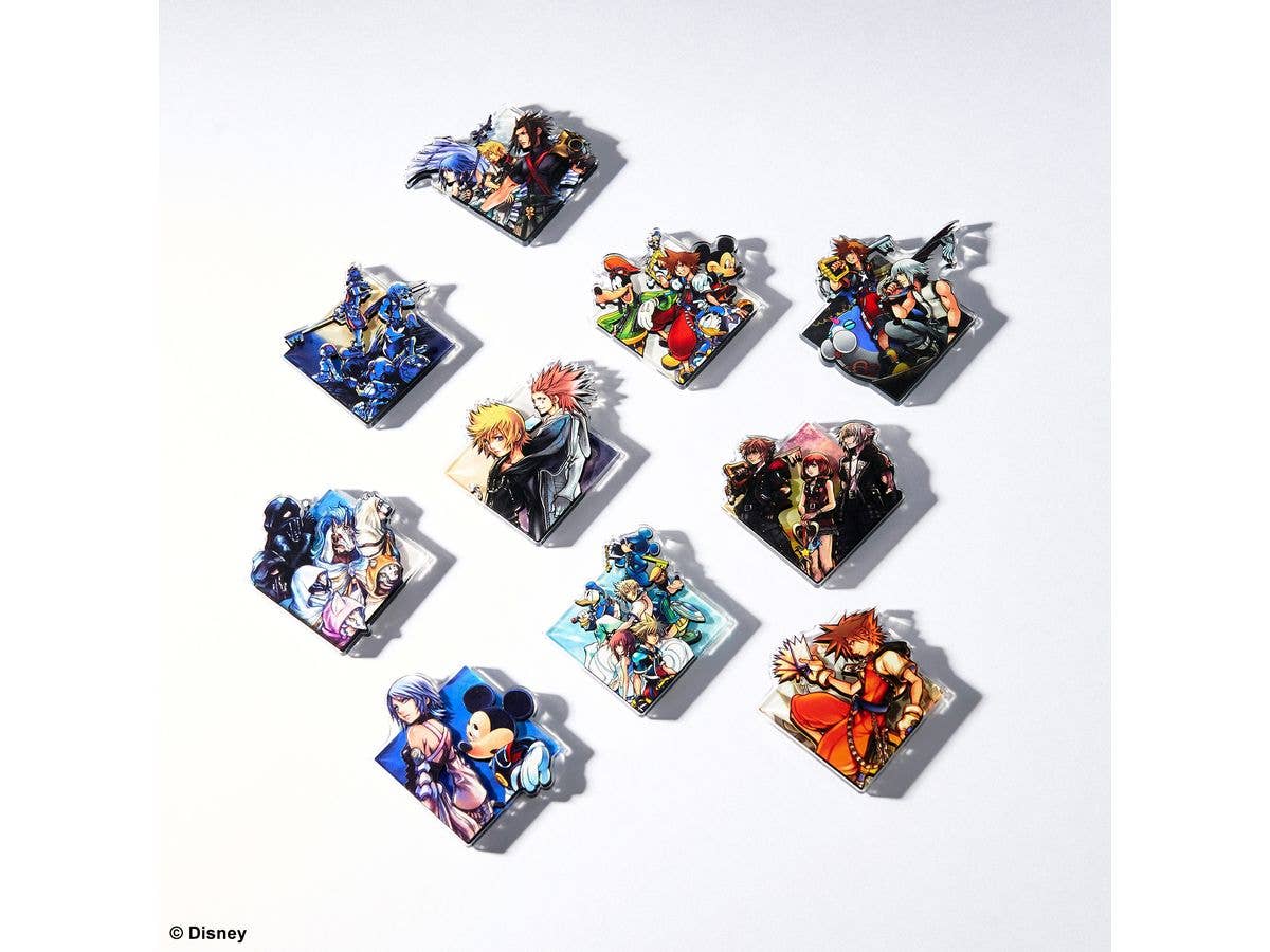 Kingdom Hearts: Acrylic Magnet Gallery Vol.4: 1Box (10pcs)