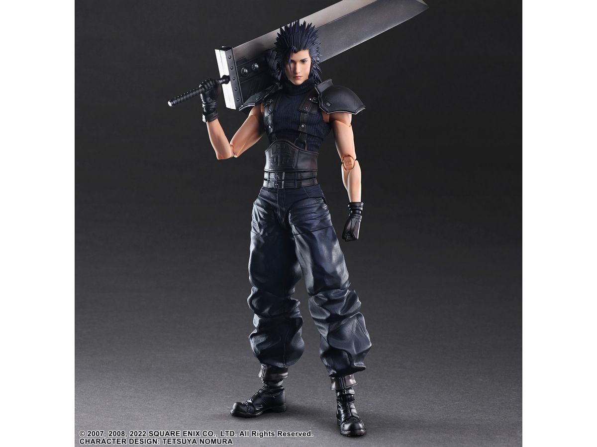 CRISIS CORE -FINAL FANTASY VII- REUNION PLAY ARTS Kai ZACK FAIR Soldier Class 1st