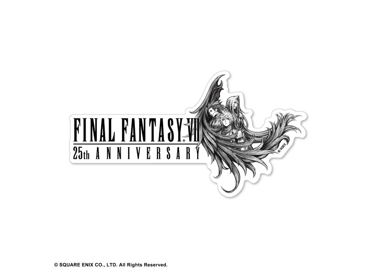 FINAL FANTASY VII 25th ANNIVERSARY Sticker A