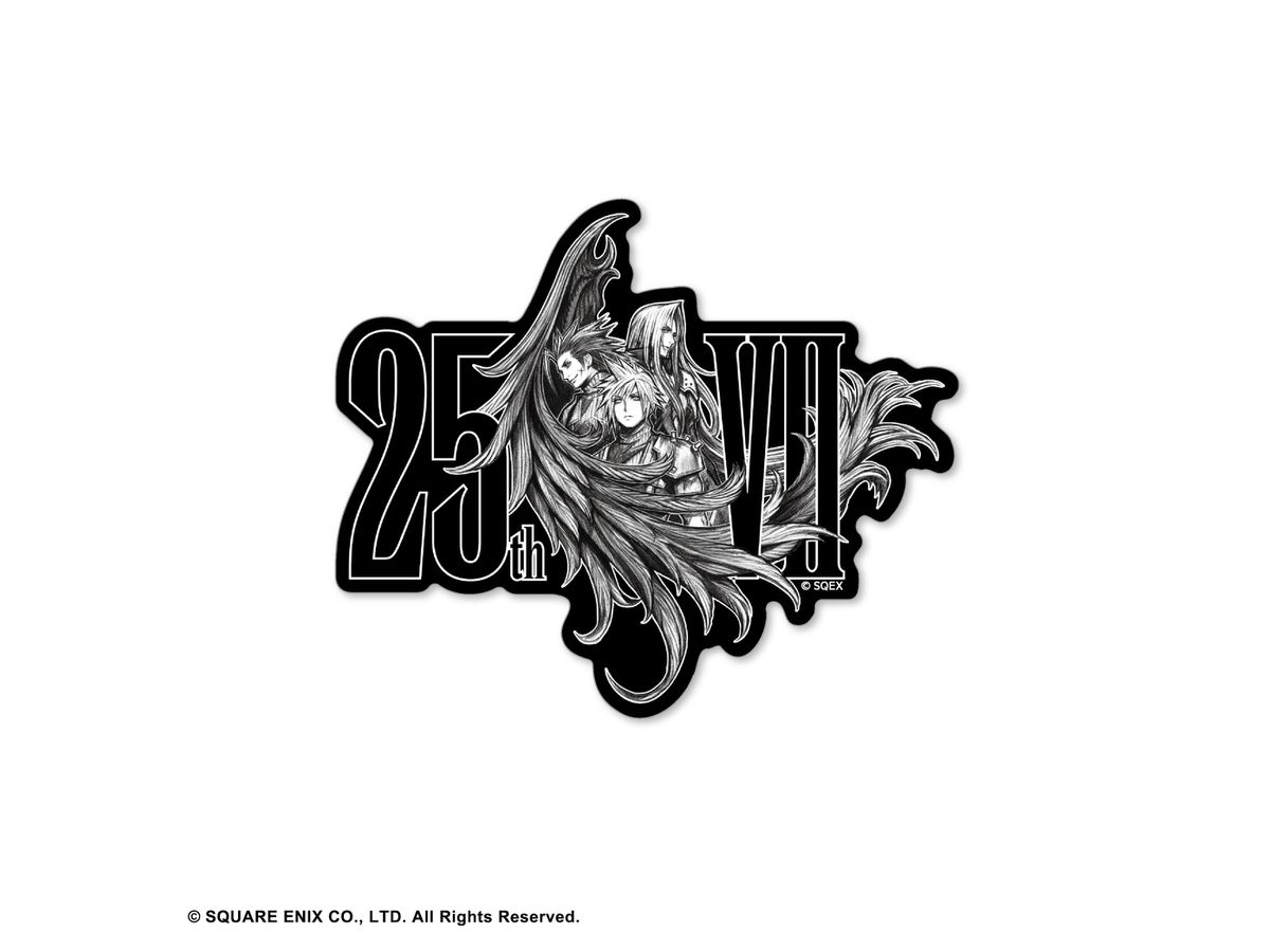FINAL FANTASY VII 25th ANNIVERSARY Sticker B