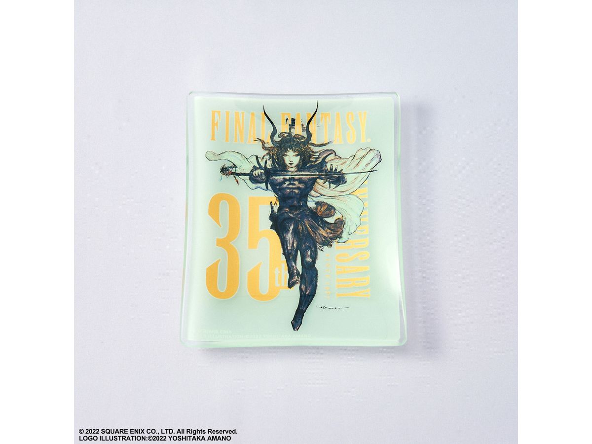 FINAL FANTASY 35th Anniversary Plate