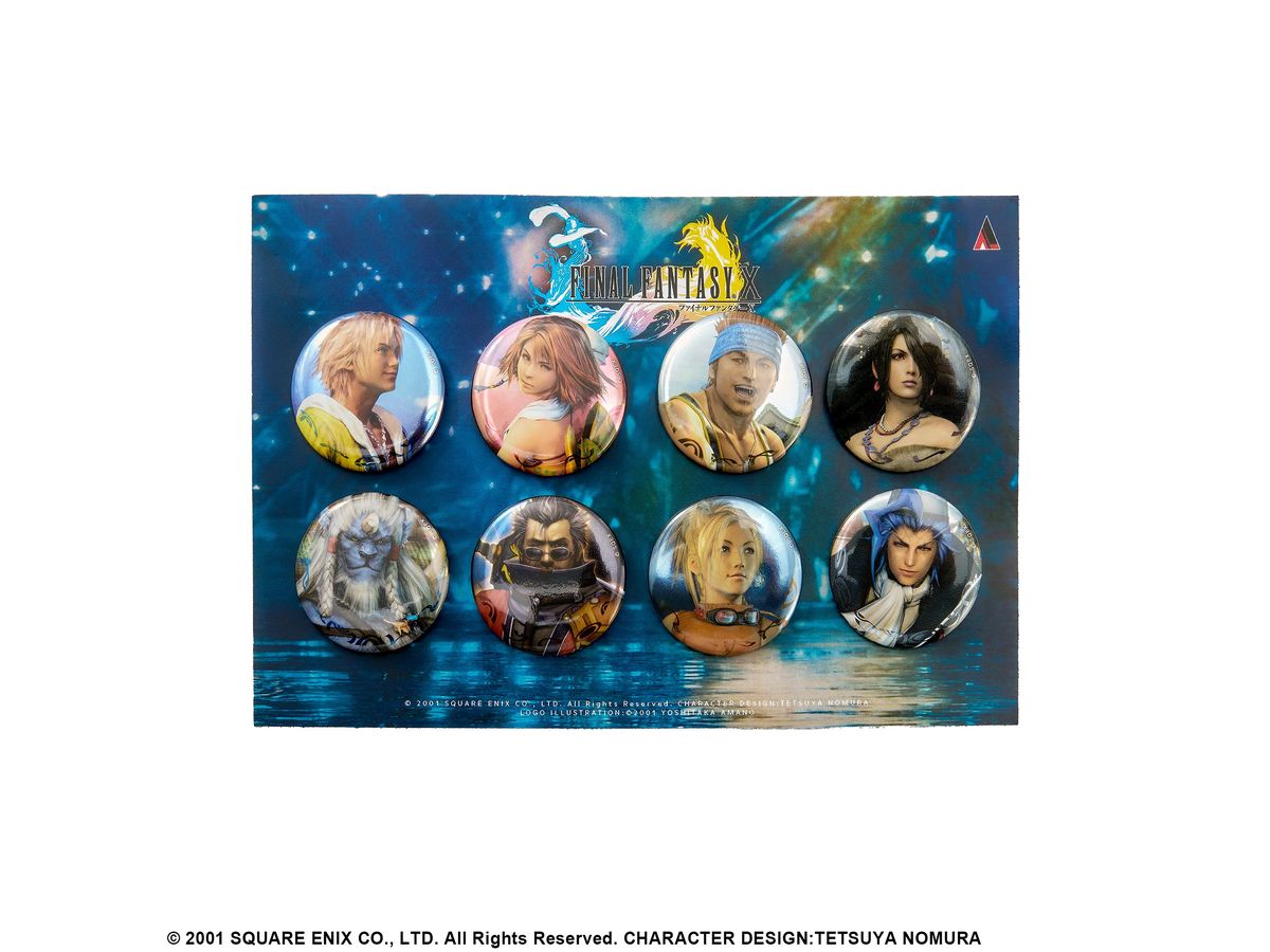 FINAL FANTASY X: Can Badge Set