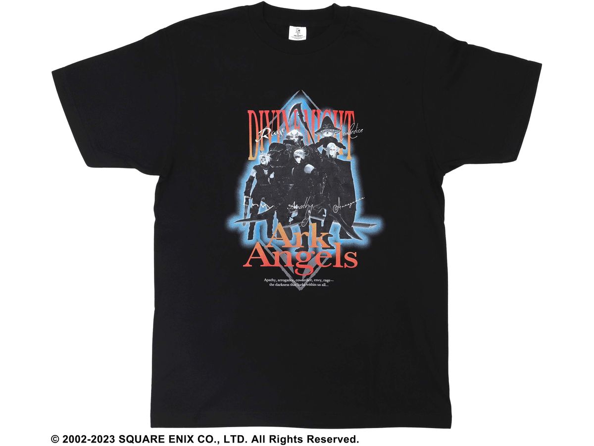 FINAL FANTASY XI T-shirt - ARK ANGELS JP Size L