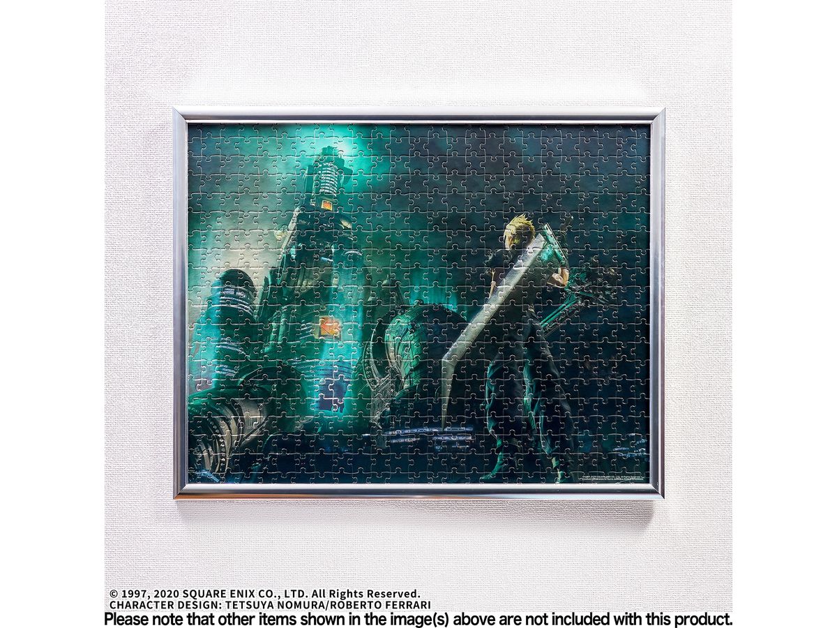 FINAL FANTASY VII REMAKE 500 Piece Jigsaw Puzzle (Key Art Cloud) (53 x 38 cm)