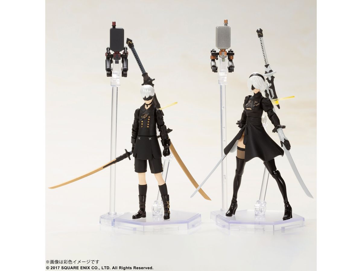 NieR:Automata Plastic Model Kit 2B & 9S
